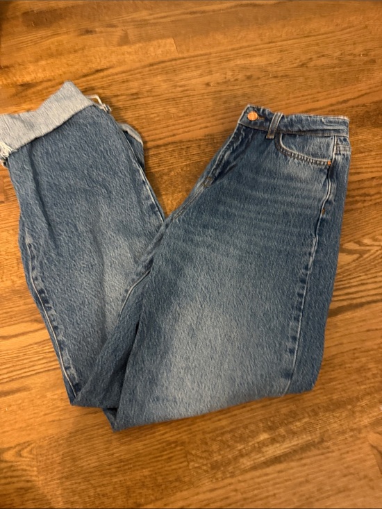 Zara Denim - Zara Women’s Medium Blue Boyfriend Jeans Size 8